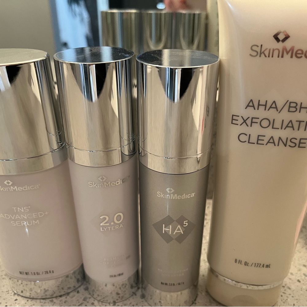 New, 4 piece Skin Medica set. All new, all unopened.